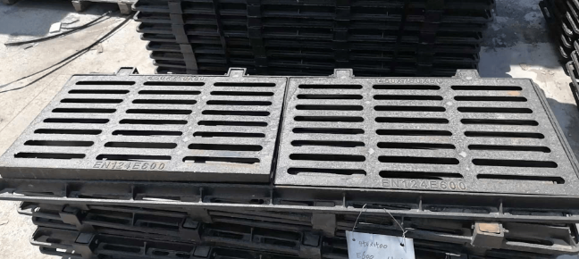 肃南球墨铸铁连体双篦展示